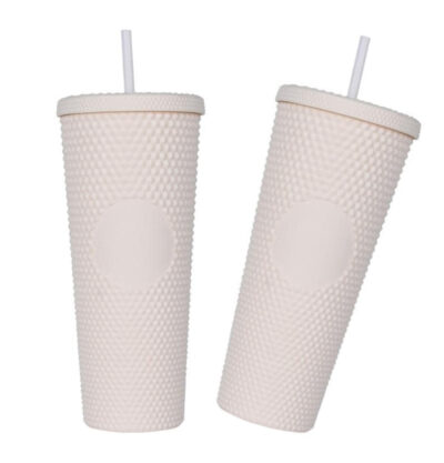 700ml Plastic Tumbler With Lid And Straw - Image 7