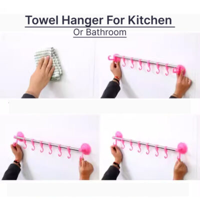 Towel Hanger For Kitchen Or Bathroom - Image 6