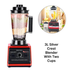 3L Silver Crest Blender With Two Cups