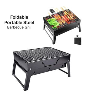 Foldable Portable Steel Barbecue Grill