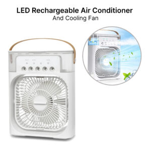 LED Mini Air Conditioner And Cooling Fan