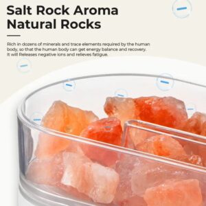 200ml Volcanic Crystal Salt Humidifier With Free 10ml Essential Oil