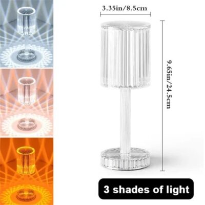 LED Crystal Multicolor Table Lamp - Image 10