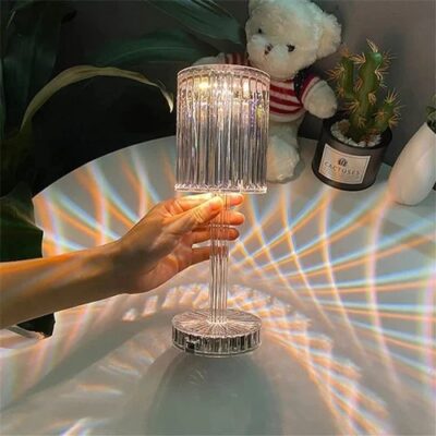 LED Crystal Multicolor Table Lamp - Image 7