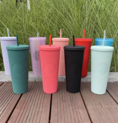 700ml Plastic Tumbler With Lid And Straw - Image 11