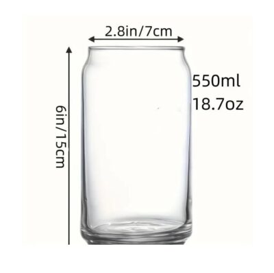 500ml Round Glass Cup With Bamboo Lid And Straw - Image 7