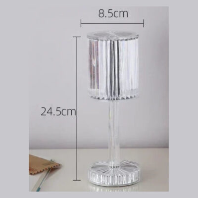 LED Crystal Multicolor Table Lamp - Image 3