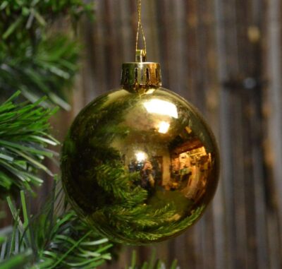 16pcs Christmas Tree Glitter Ornament Ball Decor - Image 6