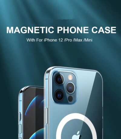 Magsafe Magnetic Clear Case For iPhone 12 - Image 5