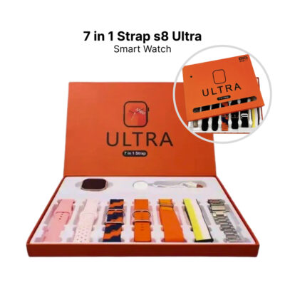 7 in 1 Strap s8 Ultra Smart Watch - Image 4