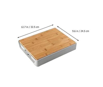 Cutting Bamboo Board With Hidden Tray - Image 9