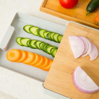 Cutting Bamboo Board With Hidden Tray - Image 3