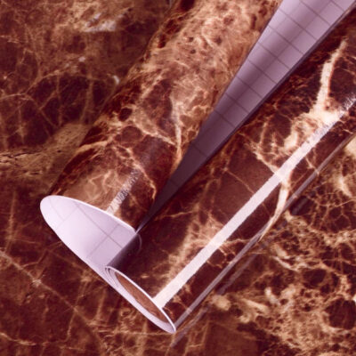 Brown Marble Adhesive Kitchen Sticker - Image 7