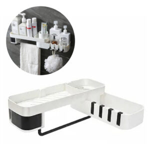 Multifunction Rotating Bathroom Storage Rack