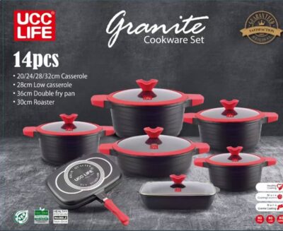 10pcs UCC Granite Coating Cookware - Image 4