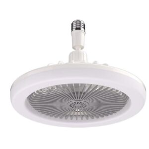 2 IN 1 Ceiling Fan With LED Light And Light Bulb