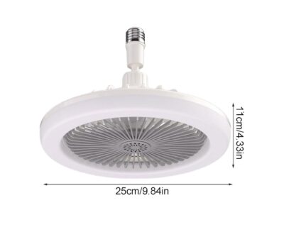 2 IN 1 Ceiling Fan With LED Light And Light Bulb - Image 6