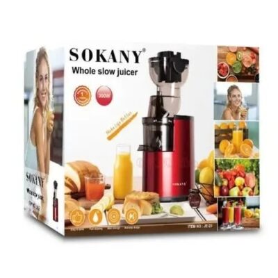 Sokany Whole Fruit Multifunctional Slow Juicer - 300w - Image 4