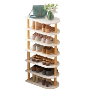 Wooden Shoe Rack Organizer