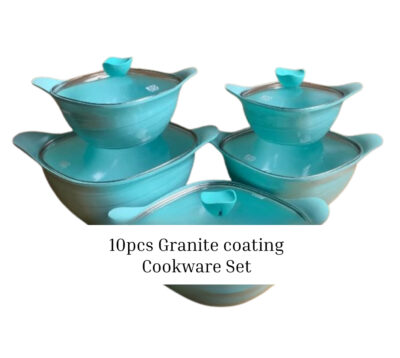 10pcs JLO Granite Coating Cookware