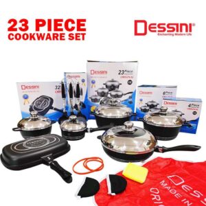 23pcs Dessini Ceramic Cookware