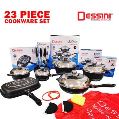 23pcs Dessini Ceramic Cookware - Image 2