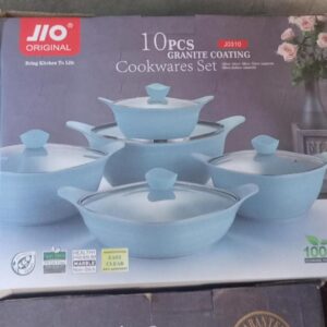 10pcs JLO Granite Coating Cookware