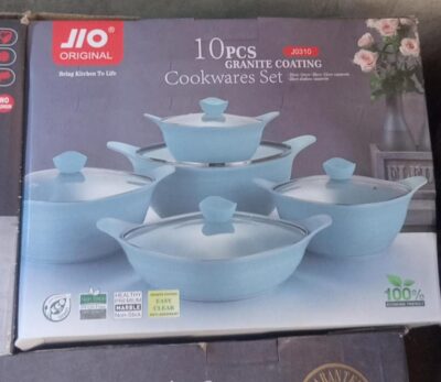 10pcs JLO Granite Coating Cookware - Image 2