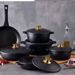 6pcs Non Stick Casserole Cookware