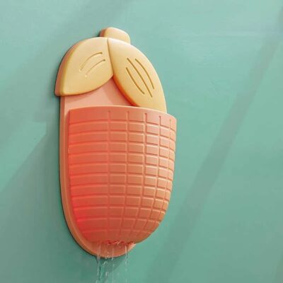 Cartoon Corn Bathroom Self Adhesive Shelf - Image 2