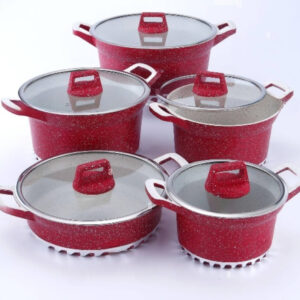 10pcs Royal Dessini Regina Cookware