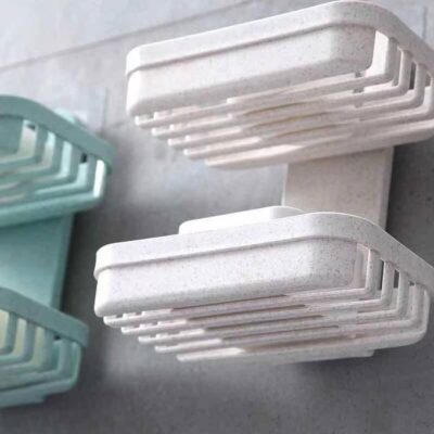 Two Tier Wall Mounted Soap Rack - Image 9