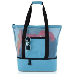 Double Layer Beach Picnic Travel Bag