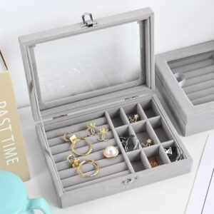 Jewelry Glass Storage Case