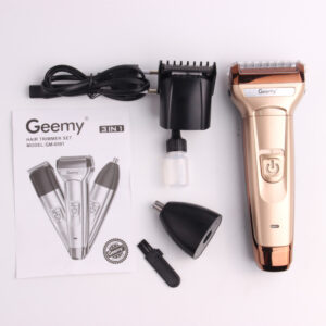 Geemy 3 in 1 Rechargeable Hair Trimmer