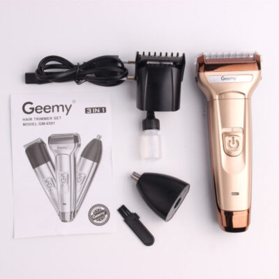 Geemy 3 in 1 Rechargeable Hair Trimmer - Image 2