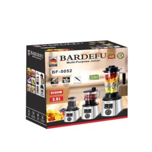 BARDEFU 3 In 1 Stainless Steel Blender 9500W