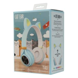 T-40 Cat Ear Wireless Headphone