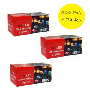 Christmas Light Bulbs 100 Led Light – Multi color – 300