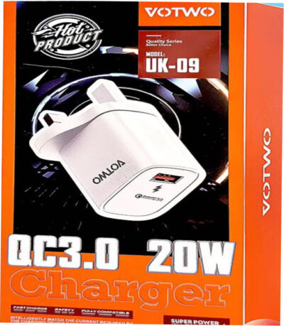 Super Power QC3.0 20w Votwo Charger