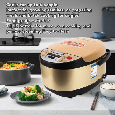 Silver Crest 5L 700W Electric Rice Cooker - Image 13