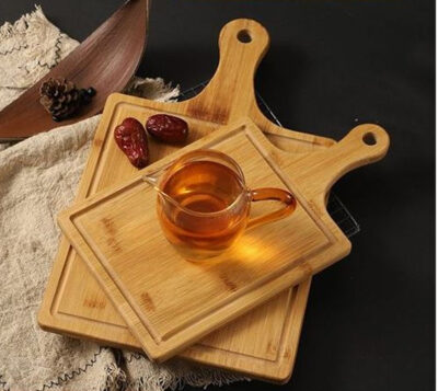 Rectangle Wooden Pizza and Chopping Board - Image 2