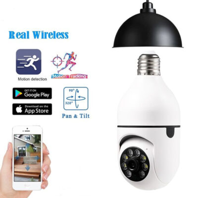 1080P Wifi Bulb Security CCTV Camera - Image 3