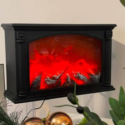 LED Vintage Fireplace Decor - Image 6