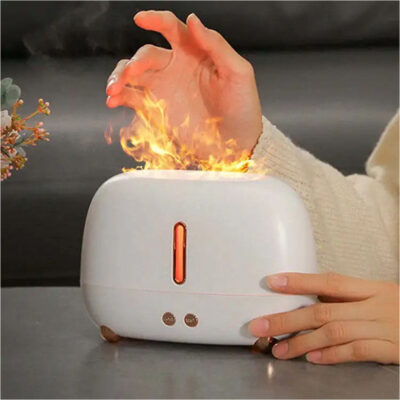 250ml Flame Aromatherapy Humidifier - Image 6