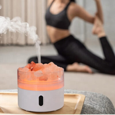 220ML Round Burning Rocks Humidifier - Image 4