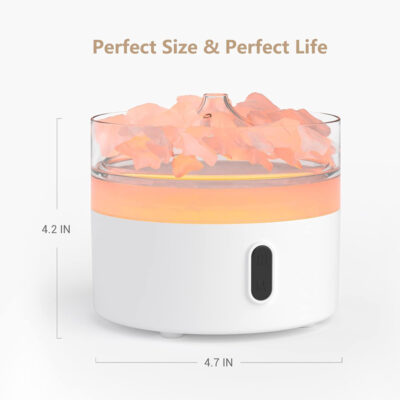 220ML Round Burning Rocks Humidifier - Image 6