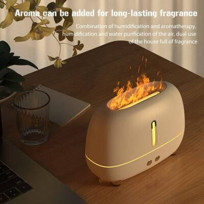 250ml Flame Aromatherapy Humidifier - Image 8