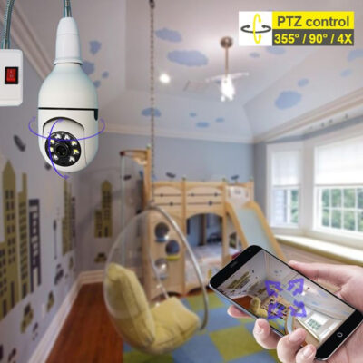 1080P Wifi Bulb Security CCTV Camera - Image 5