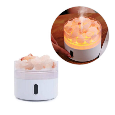 220ML Round Burning Rocks Humidifier